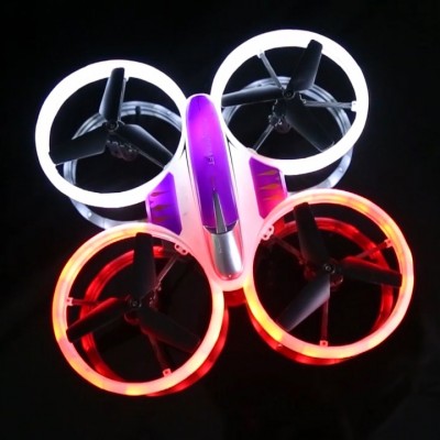 2.4GHz Crash Proof RC Quadcopter LED Drone with Altitude Hold Mode