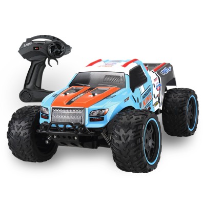 1:10 Electric Remote Control Off Road Monster Truck for Kids 2.4G Full Function RC 12km/H High Speed Rally Truck