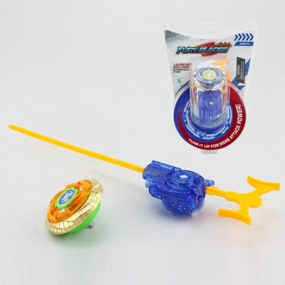 Battling Blades Game Top Kids Super Battle Metal Spinning Top Starter Set Launchers Included